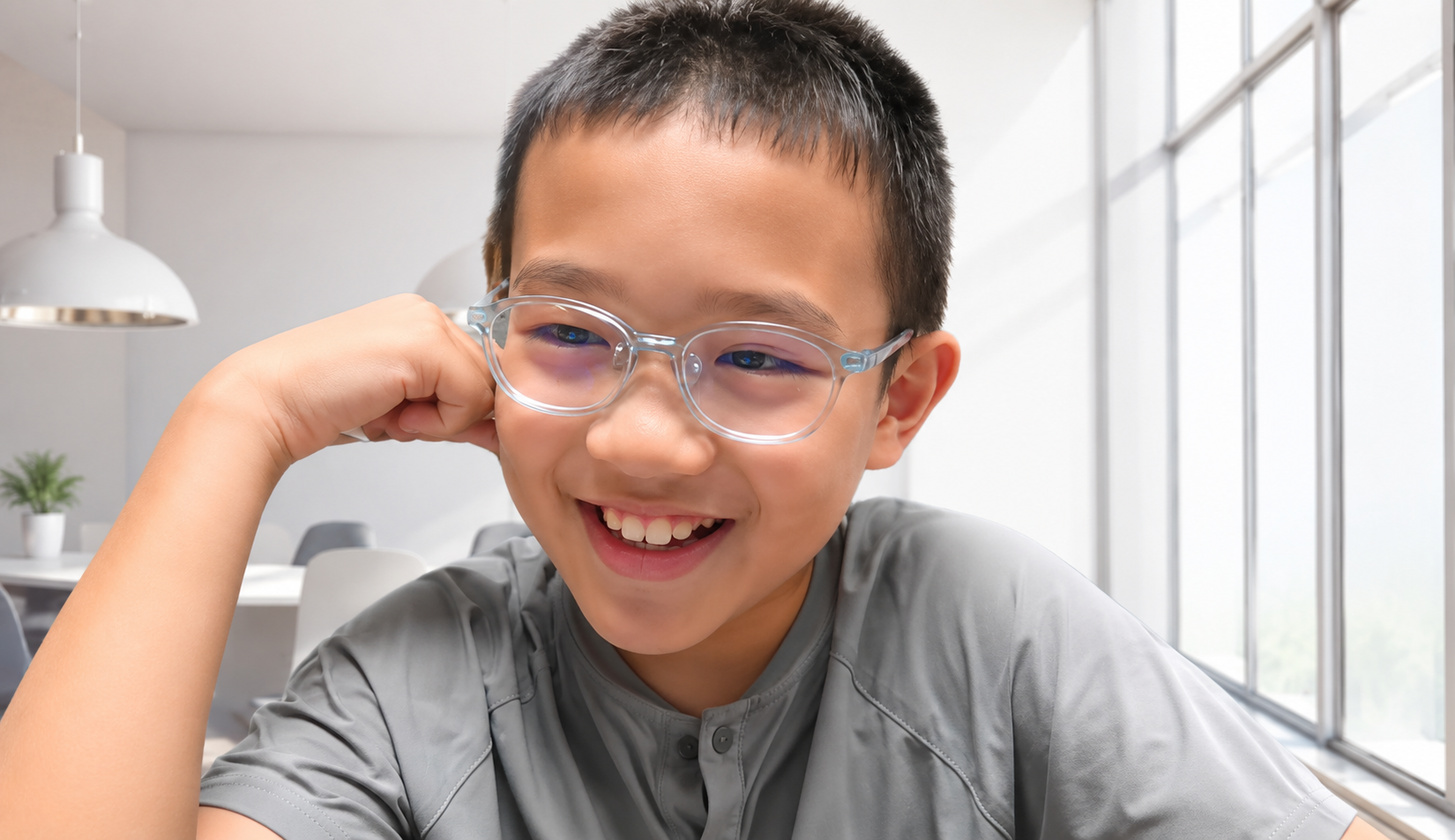 A Good At English student participating in a learning activity