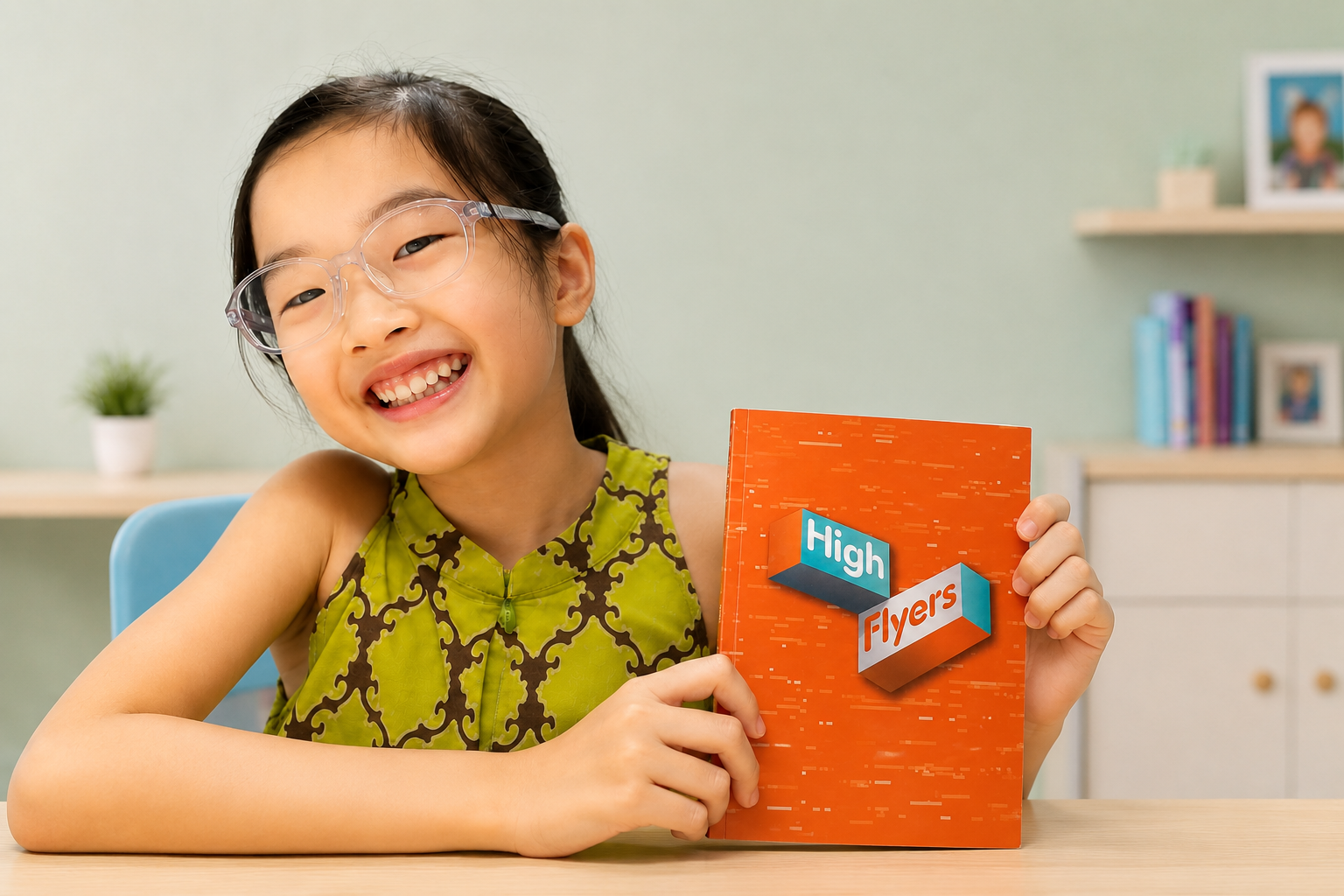 A Good At English student participating in a learning activity