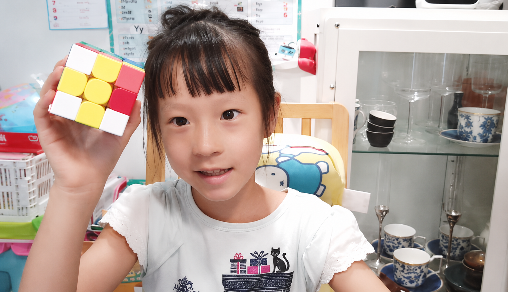 A Good At English student participating in a learning activity
